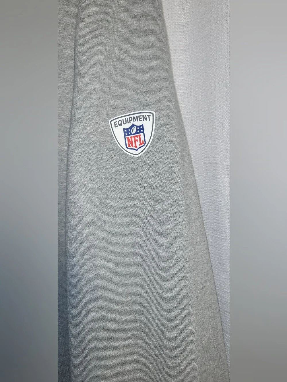 Nike Gray Tampa Bay Buccaneers Crewneck Hoodie with Red Logo